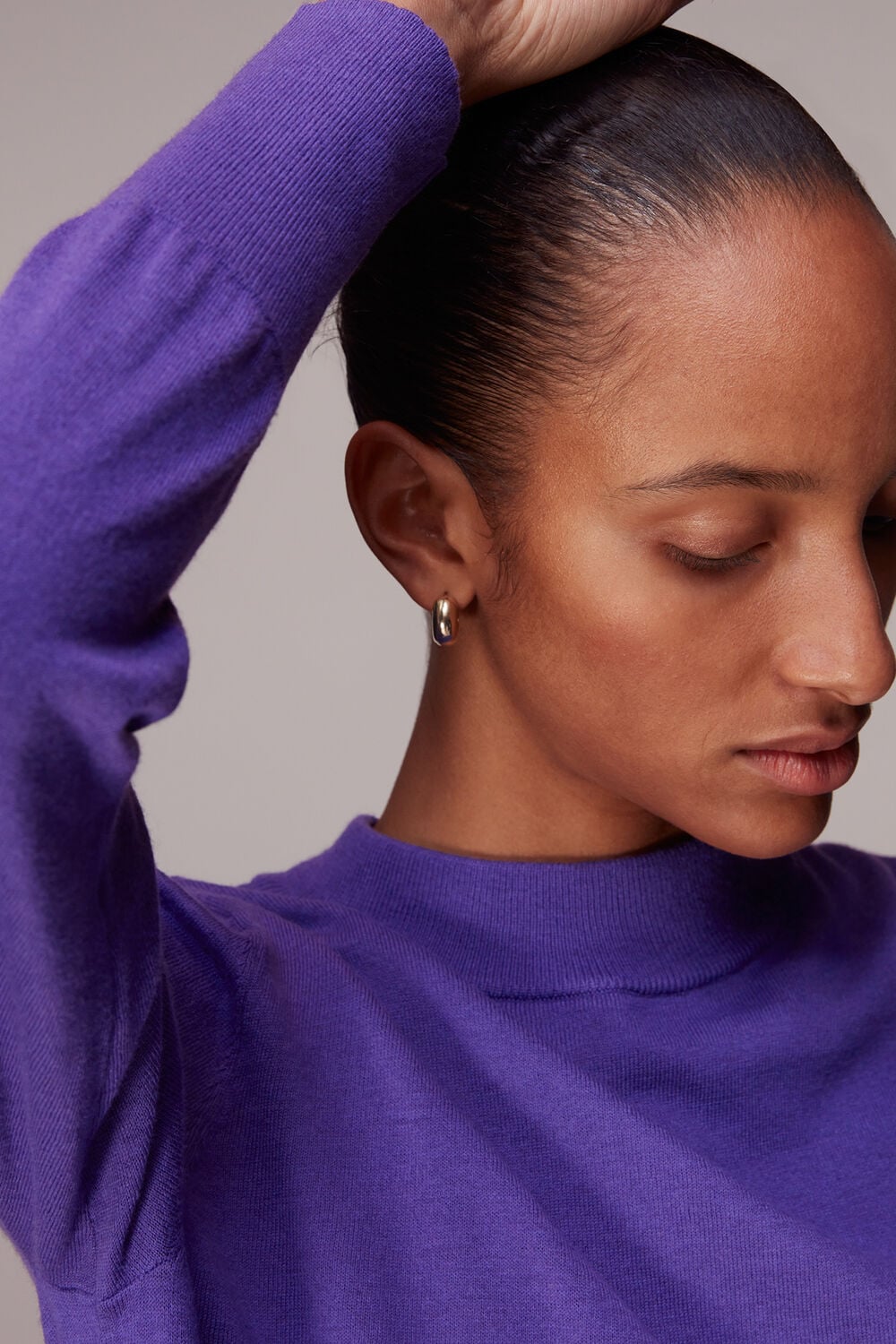 Mae High Neck Sweater